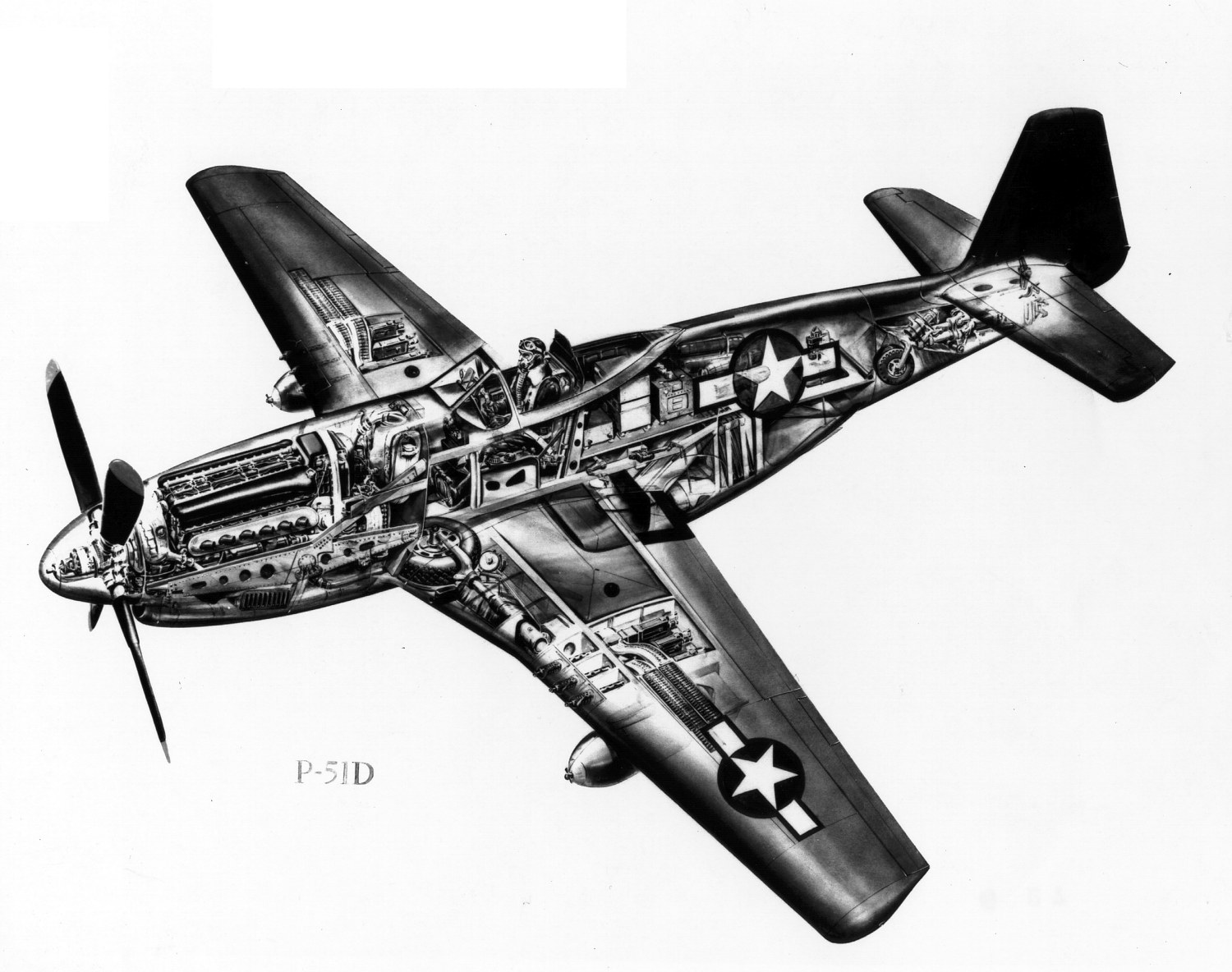 P-51d Cutaway 2 – The Unwanted Blog