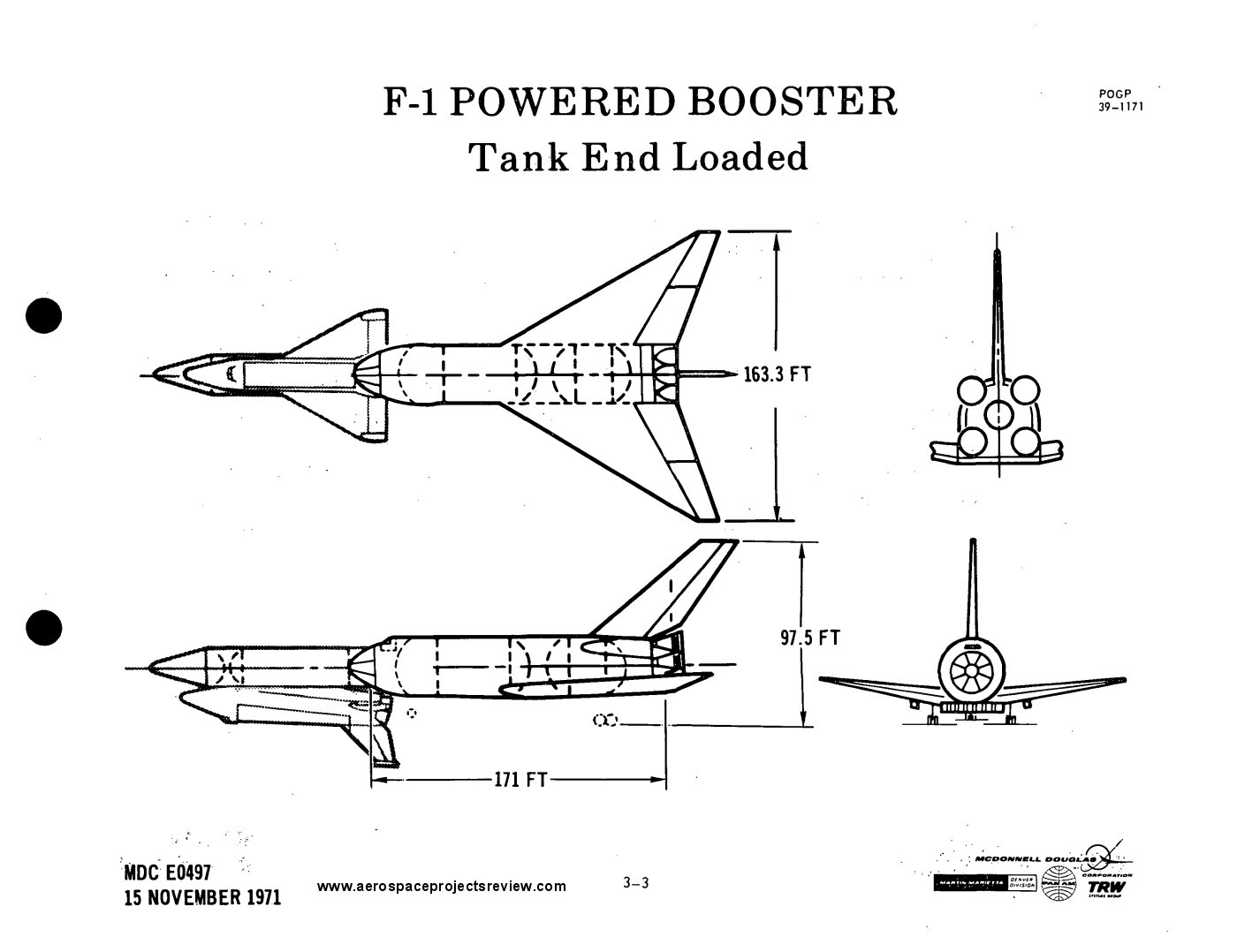 1971 McDonnell Douglas Shuttle Concepts – The Unwanted Blog