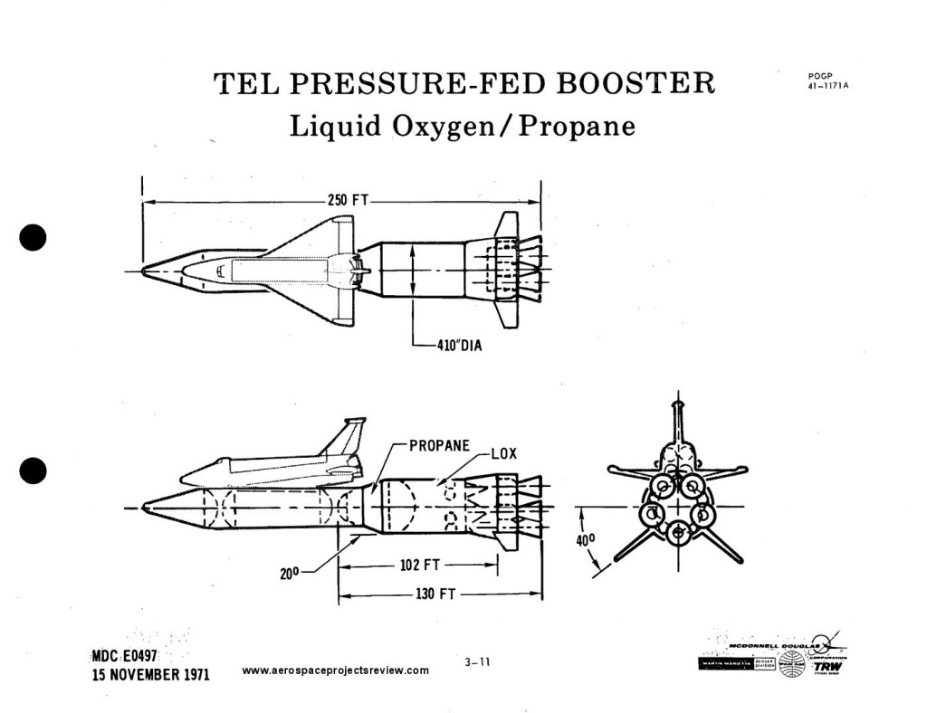 1971 McDonnell Douglas Shuttle Concepts – The Unwanted Blog