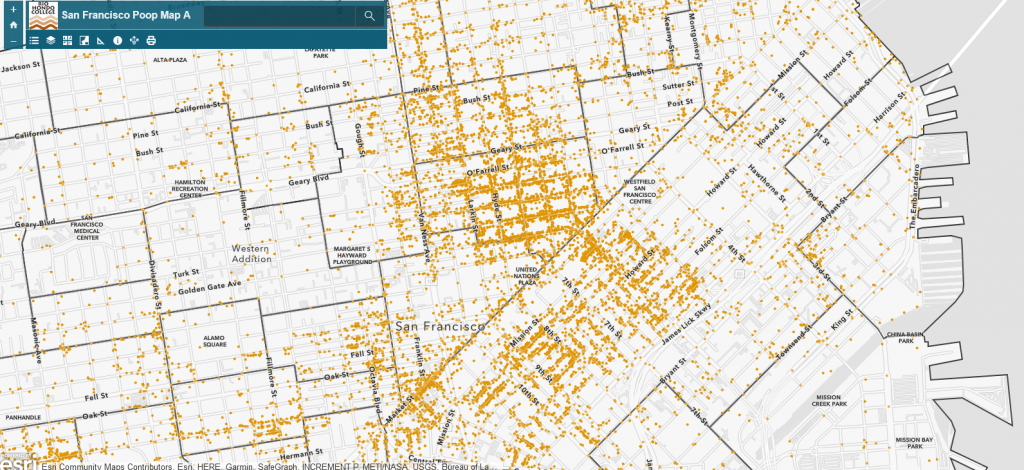 San Francisco poop map – The Unwanted Blog